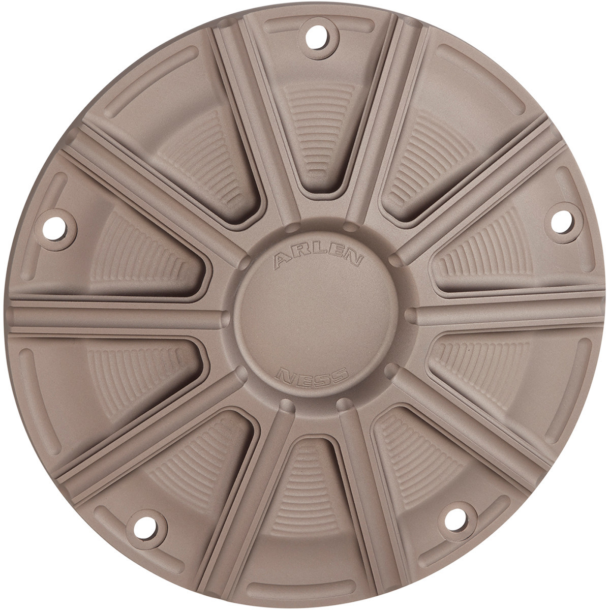 Arlen Ness #700-023 - 10-Gauge Derby Cover - Titanium - Big Twin