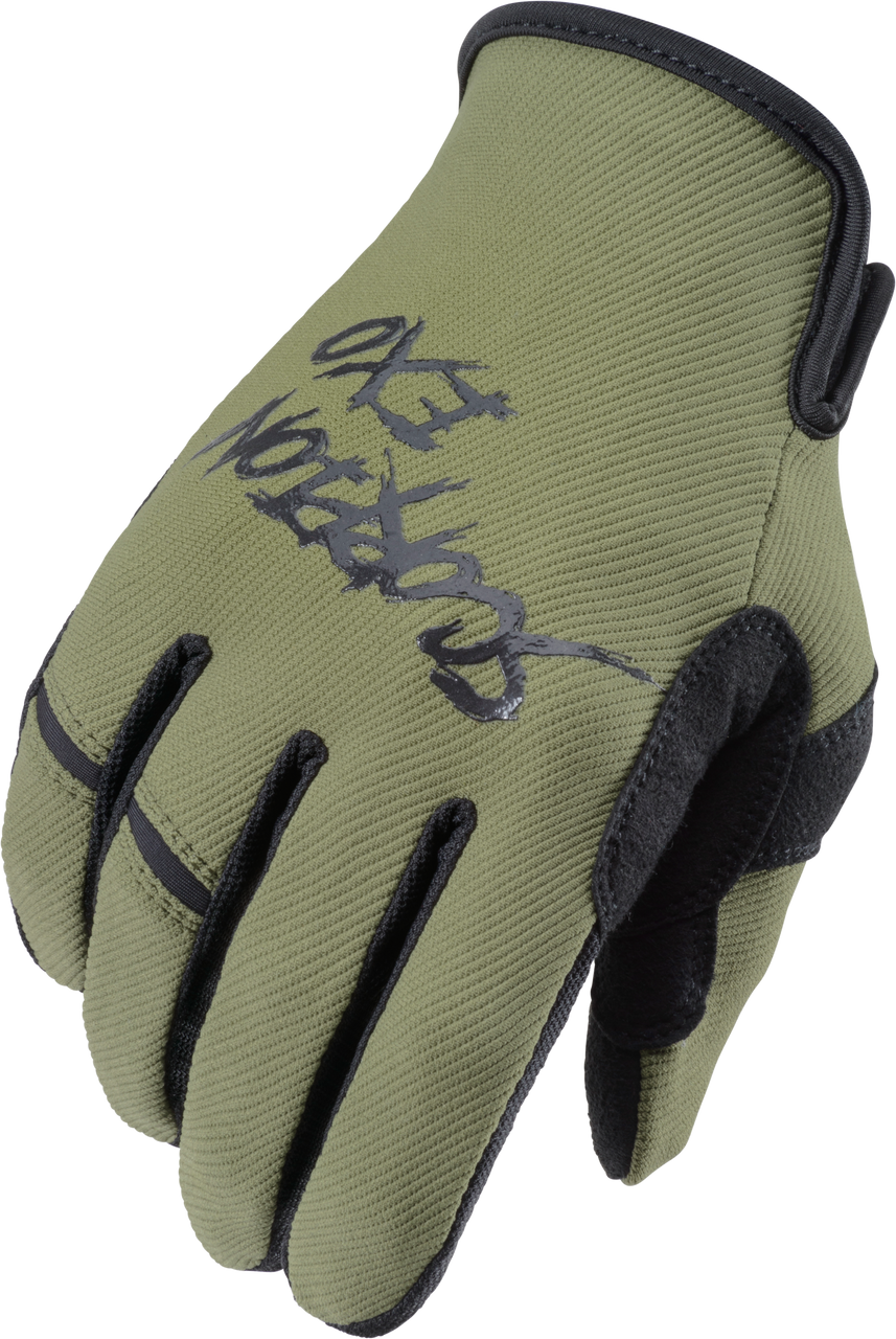 Scorpion Exo #G46-093 - Air-Stretch Gloves Grind Olive/Coal Sm