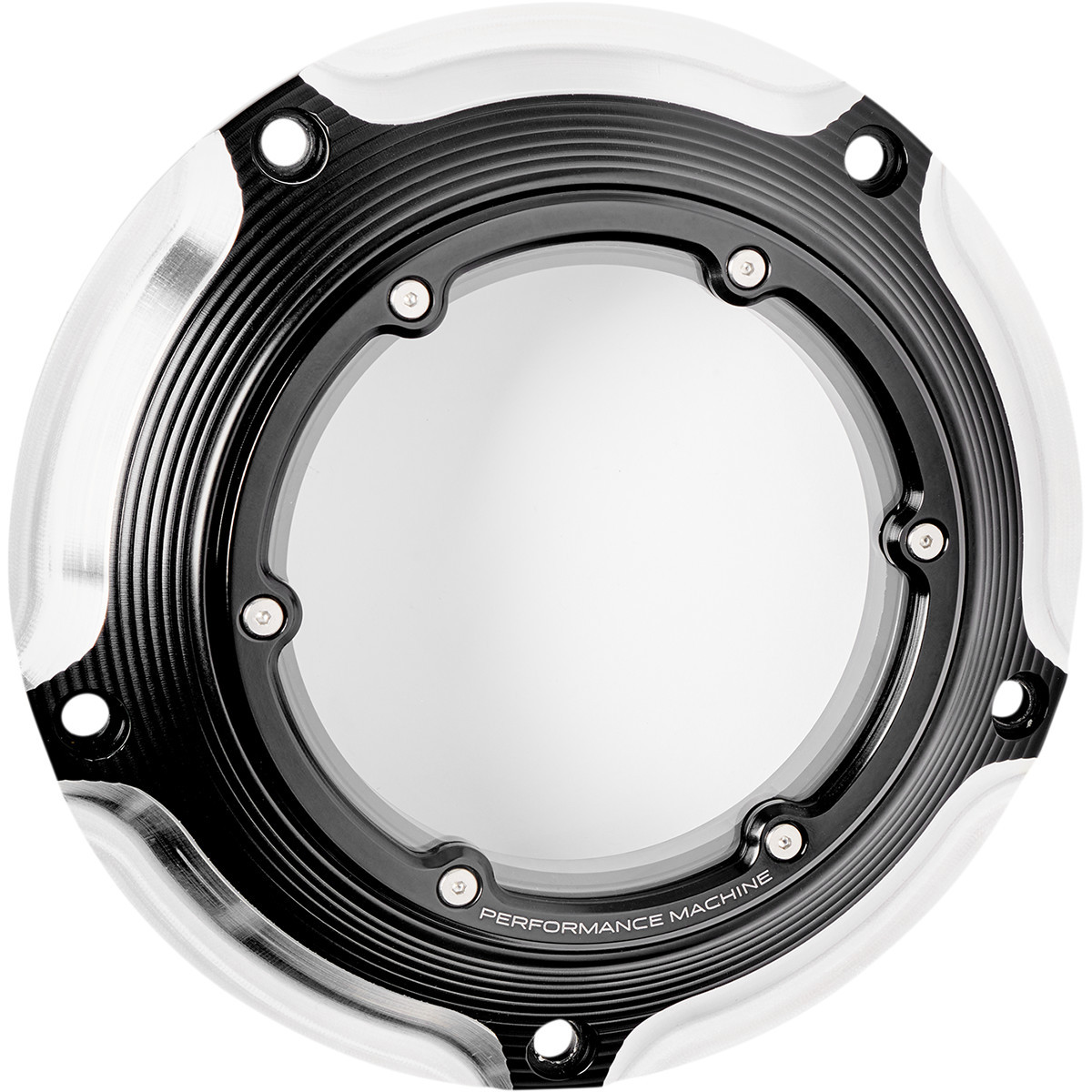 Performance Machine (PM) #0177-2083M-BM - Derby Cover - Vision - Contrast Cut™ - Touring