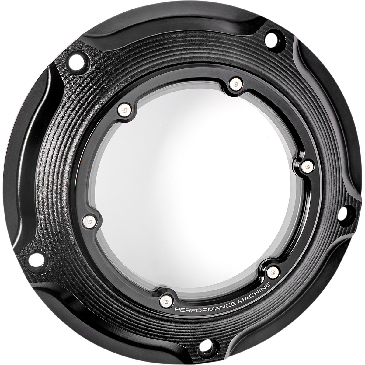 Performance Machine (PM) #0177-2083M-SMB - Derby Cover - Vision - Black Ops™ - Touring