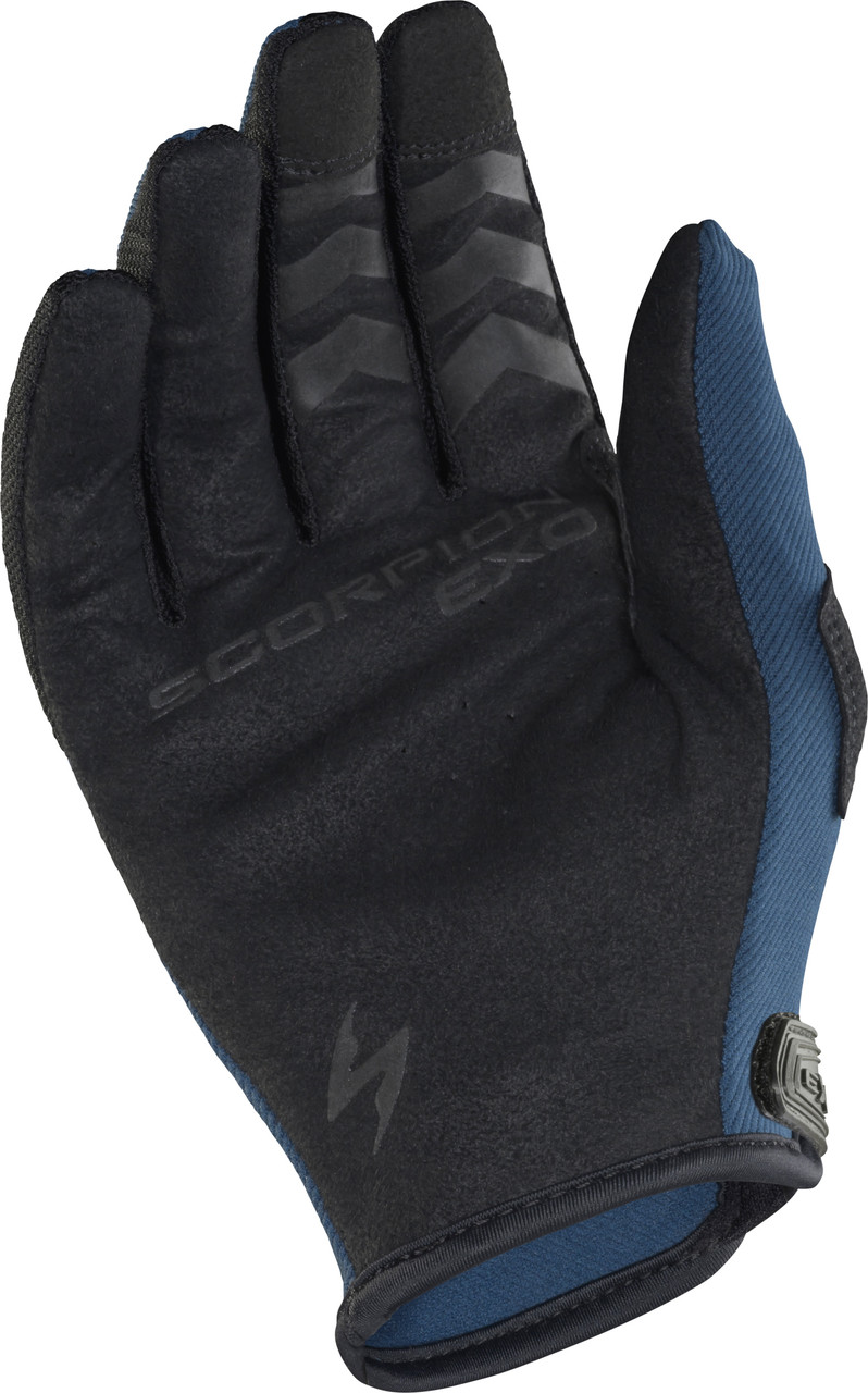 Scorpion Exo #G48-395 - Moto-Flex Gloves Blue Lg