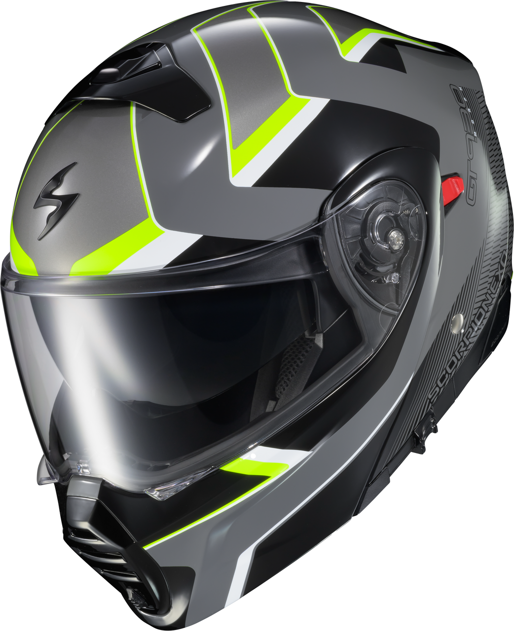 Scorpion Exo #93-1407 - Exo-Gt930 Transformer Helmet Morph Grey/Hi-Viz 2x