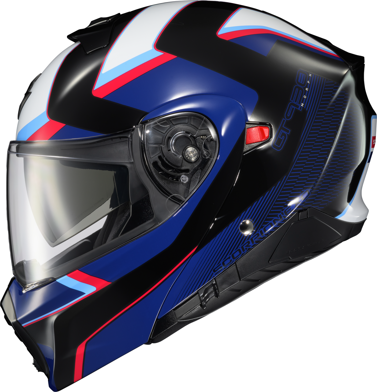 Scorpion Exo #93-1417 - Exo-Gt930 Transformer Helmet Morph Blue/Red 2x