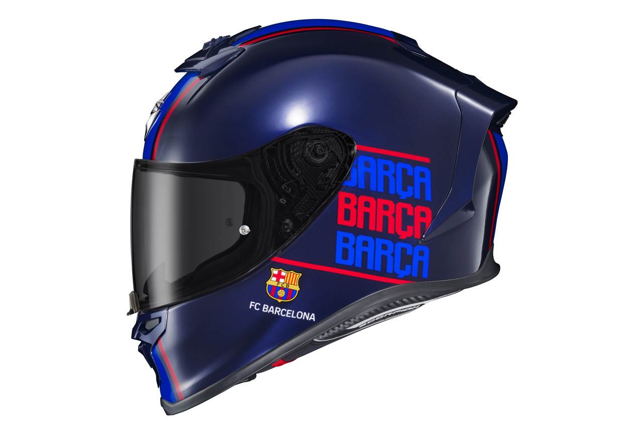 Scorpion Exo #R1-1203 - Exo-R1 Air Full Face Helmet Fc Barcelona Sm