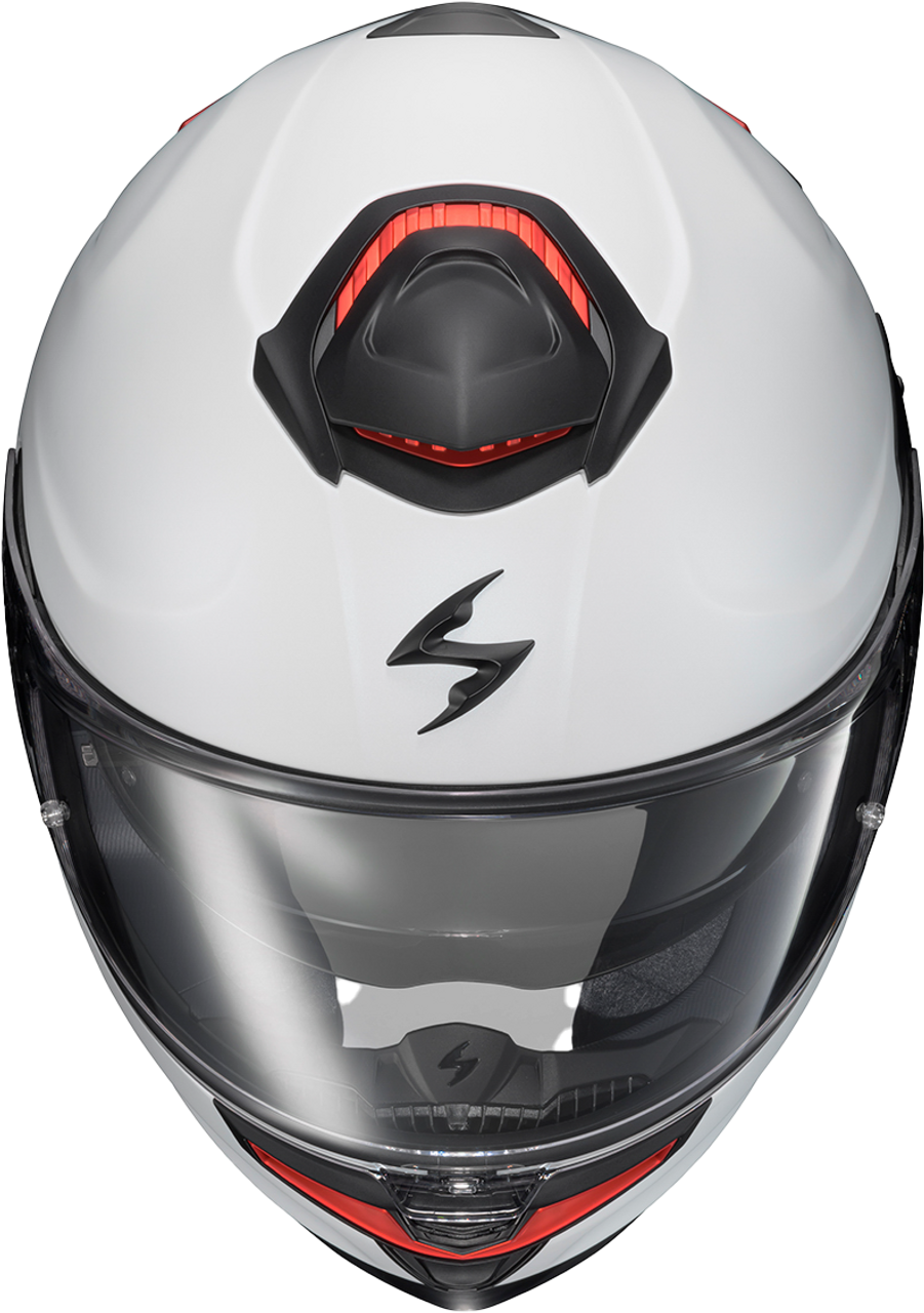 Scorpion Exo #ECL-0056 - Exo-Eclipse Full Face Helmet Matte Pearl White Xl