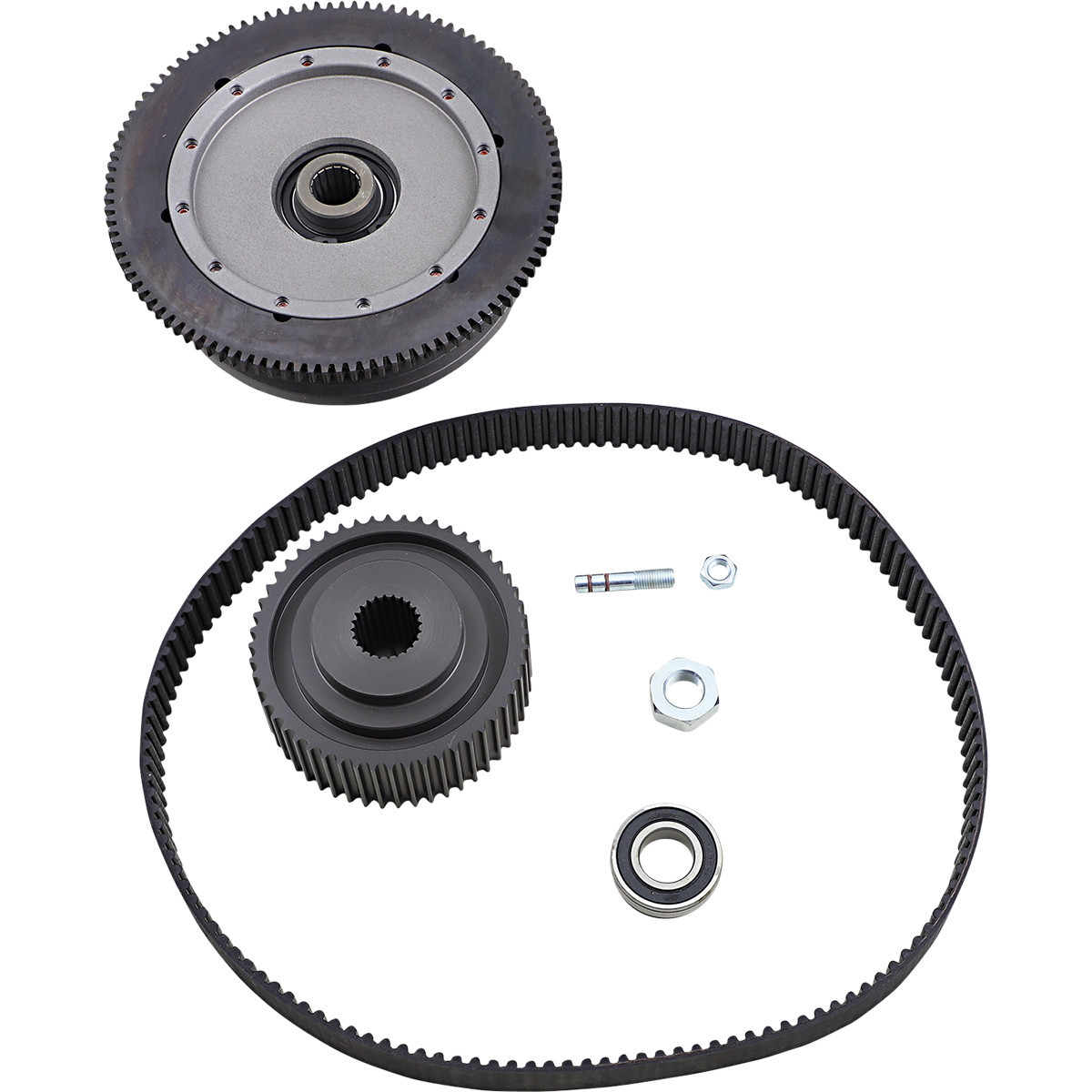 Belt Drives LTD. #EVB-8SL - Enclosed Belt Drive Kit - '07-'17 Softail