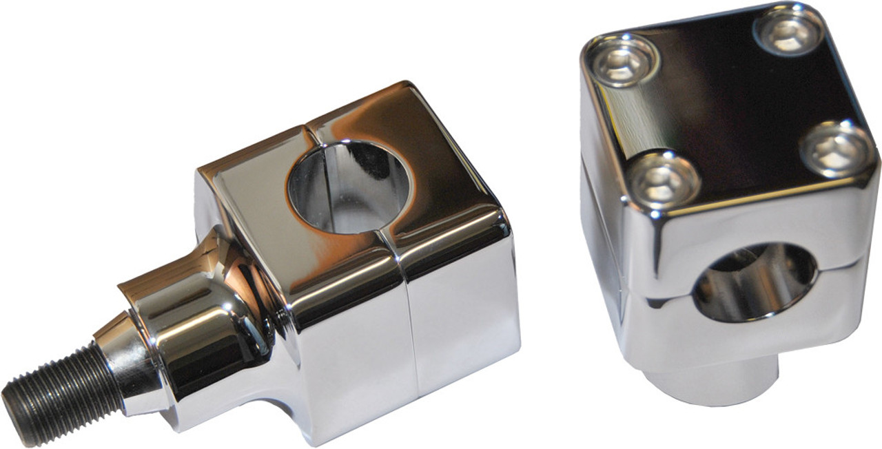 Wild 1 #WO533 - Stubby Chubby Springer Risers Chrome