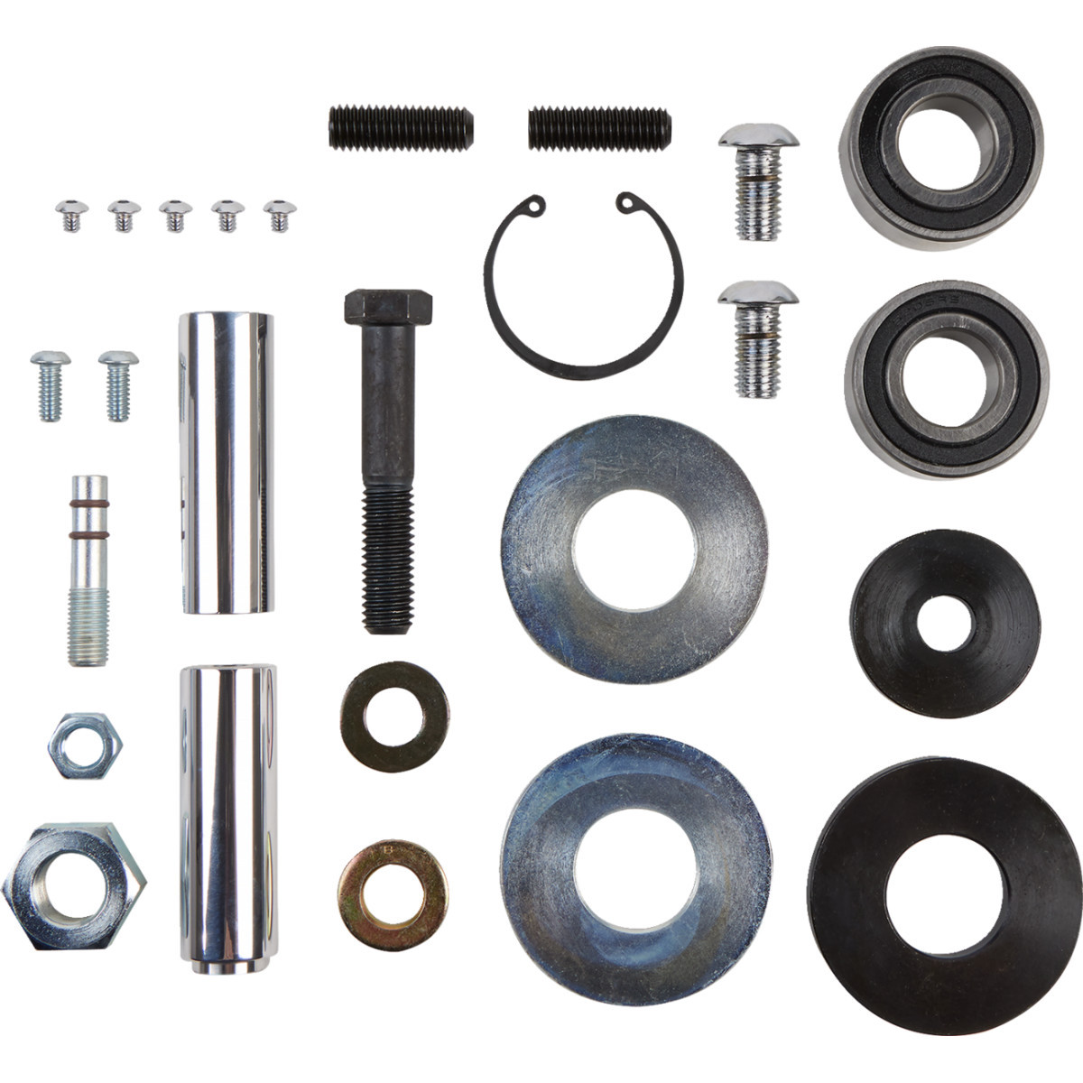 Belt Drives LTD. #EVO-8S - Open Belt Drive Kit - Polished - 2-3/4"