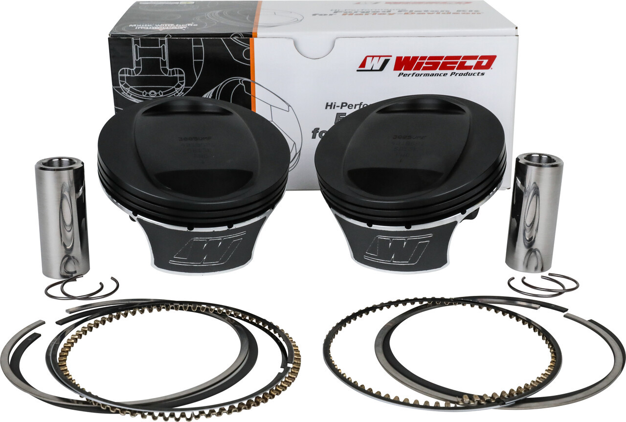 Wiseco #K2792 - Black Edition Piston Kit Tc 103 Cid 10.5:1