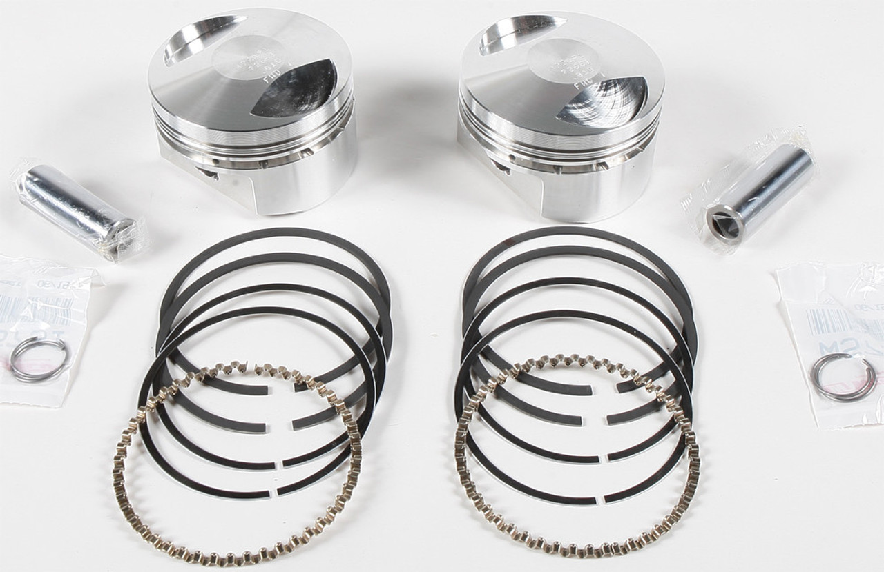 Wiseco #K1686 - V-Twin Piston Kit 1200 Evo Sportster 10.5:1 Comp
