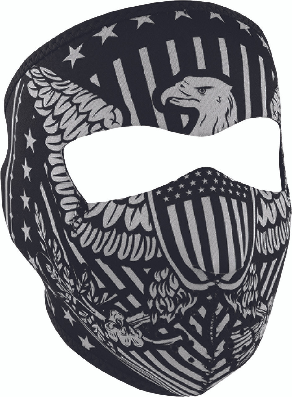 Zan #WNFM412 - Neoprene Full Mask Vintage Eagle
