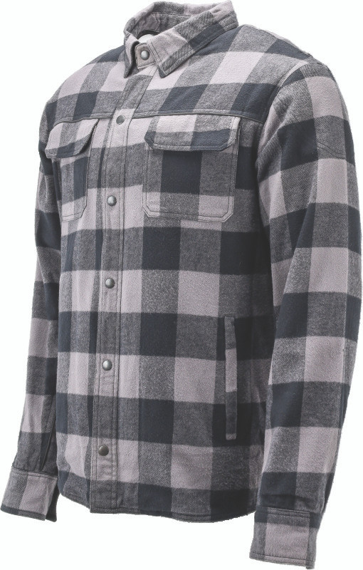 Kuryakyn #094523 - Leather By River Road Vise Flannel Moto Shirt - Large