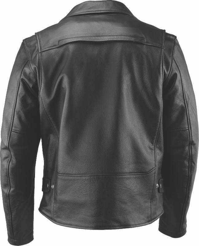 Kuryakyn #094369 - Leather By River Road Ironclad Classic Leather Jacket Black - Small