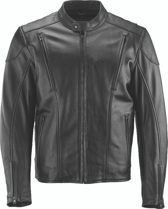 Kuryakyn #094358 - Leather By River Road Race Leather Jacket Black - Large