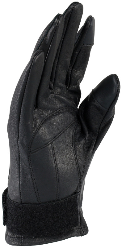 Kuryakyn #094479 - Leather By River Road Laredo Gloves Black - Medium
