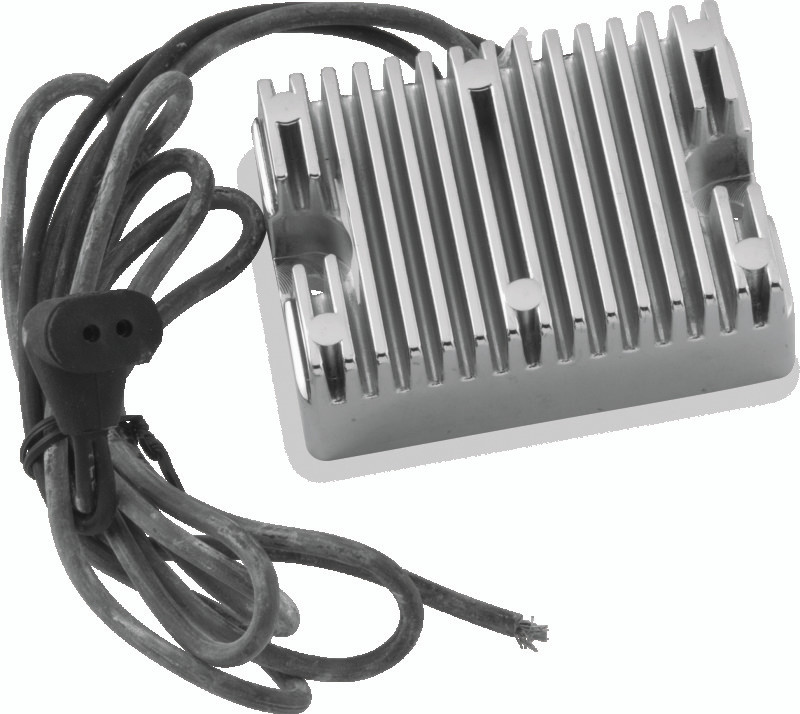 Twin Power 76-80 Big Twin Voltage Regulator Chrome Replaces H-D4512-79A 17.8 Amp