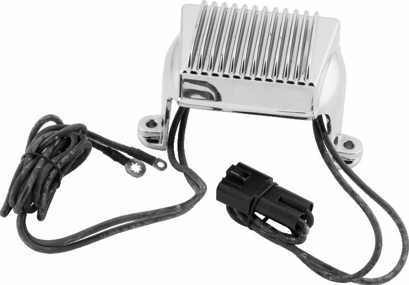 Twin Power 97-01 FLH FLT Voltage Regulator Chrome Replaces H-D4505-97