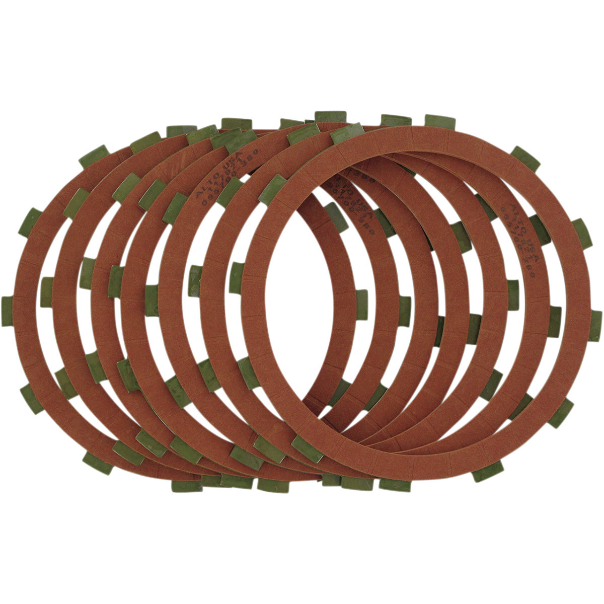 Alto Products #095752A - Red Eagle Plates - '84-'90 XL