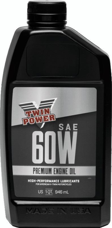 Twin Power 60WT Premium Oil - Quart