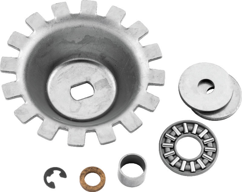 Twin Power L75-E84 4 Speed Clutch Release Bearing Kit Replaces H-D7312-75 Heavy Duty W/O Pushrod