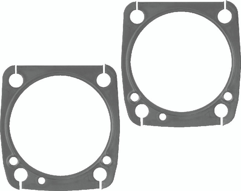 Twin Power Base Gasket 3.5 Inch Bore .020 Rubber Covered Steel Replaces H-D6774-86D 84-99 Evo BT