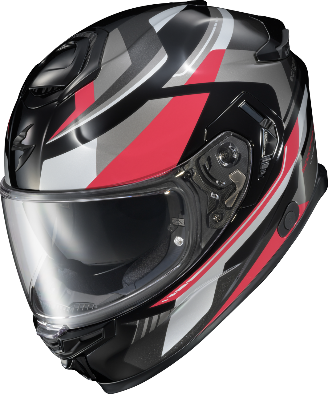 Scorpion Exo;Exo-Eclipse Full Face Helmet Lunar Red/White/Black Xl