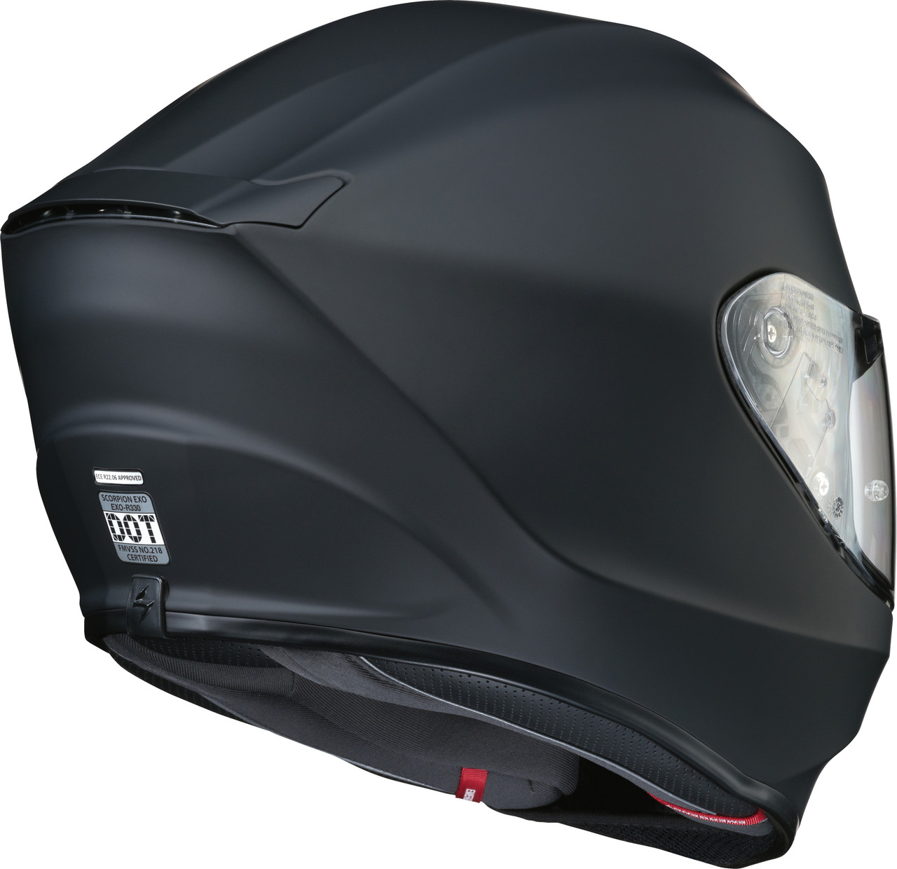 Scorpion Exo;Exo-R330 Full-Face Helmet Solid Matte Black Xl Scorpion Exo;Exo-R330 Full-Face Helmet Solid Matte Black Xl
