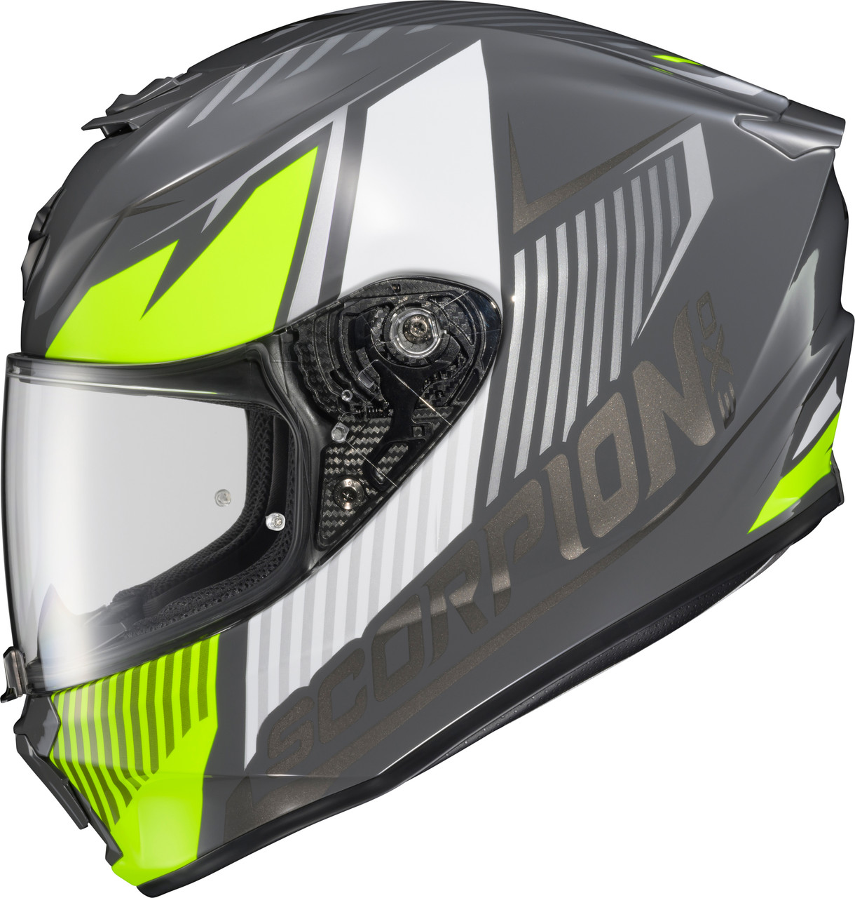 Scorpion Exo;Exo-R330 Full-Face Helmet Hawker Hi-Viz Md