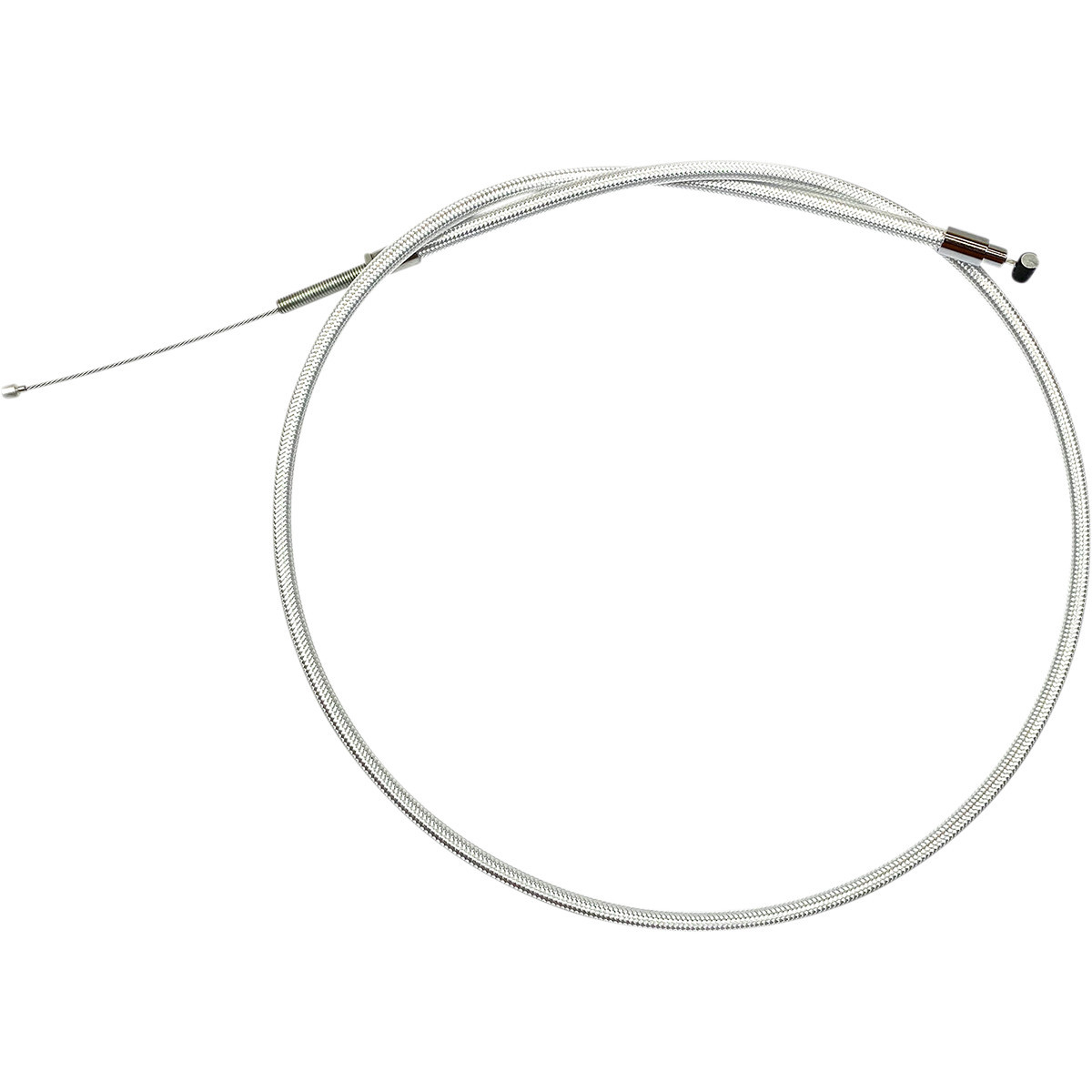 Magnum Shielding #32326 - High-Efficiency Braided Sterling Chromite II® Clutch Cable for Indian - +6"