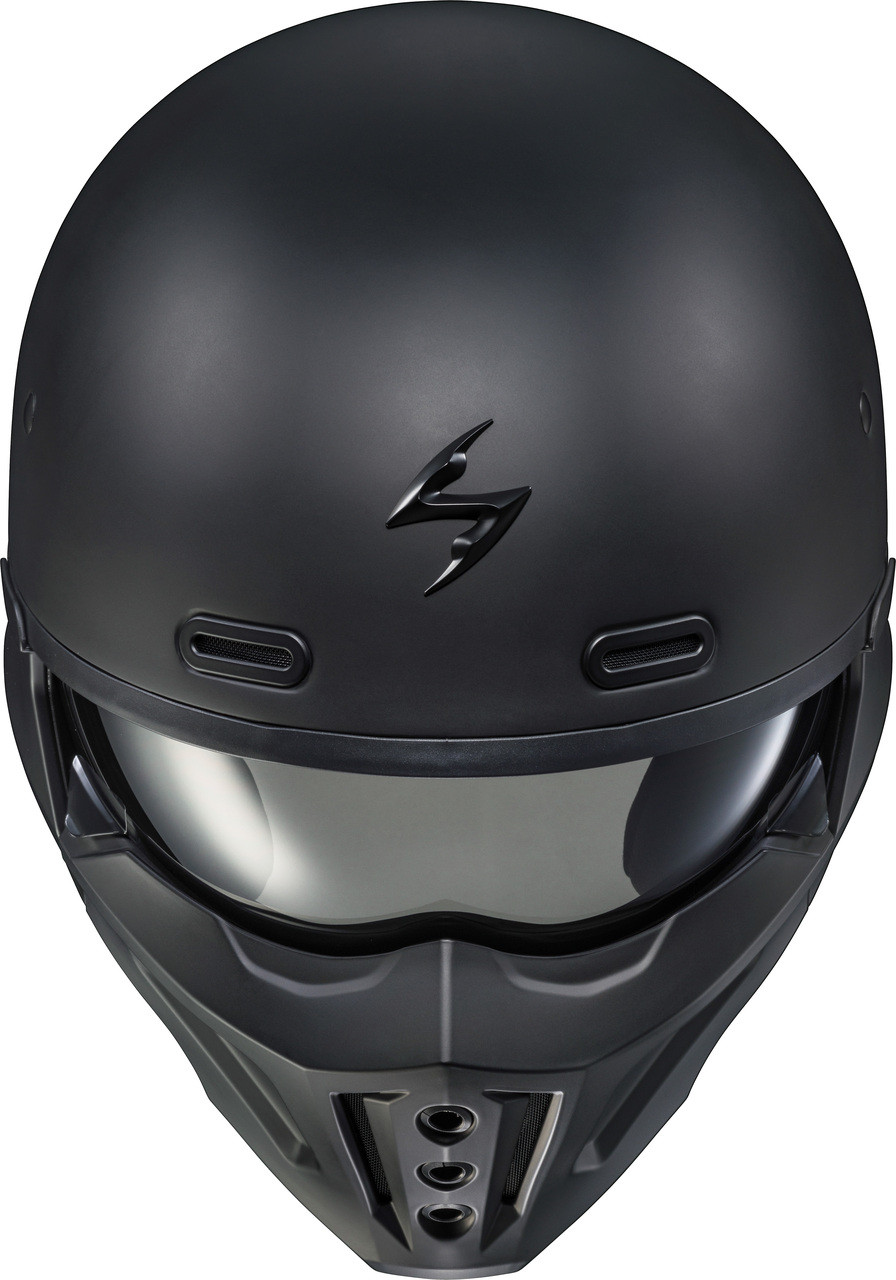 Scorpion Exo;Covert X Open-Face Helmet Matte Black 2x