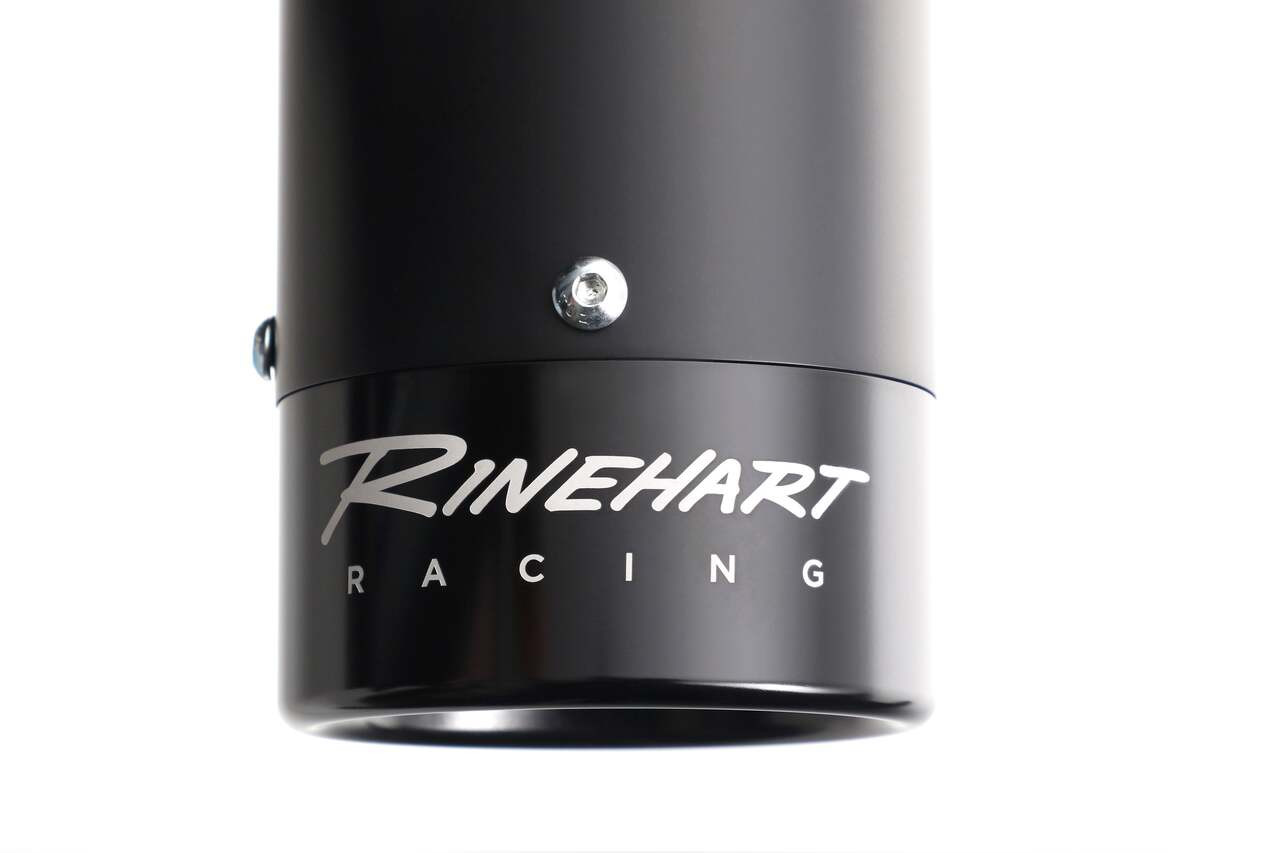 Rinehart Racing 500-0562C - 4" DBX40 Slip-On Exhaust For Indian - 2014-Later / Chrome with Chrome End Caps