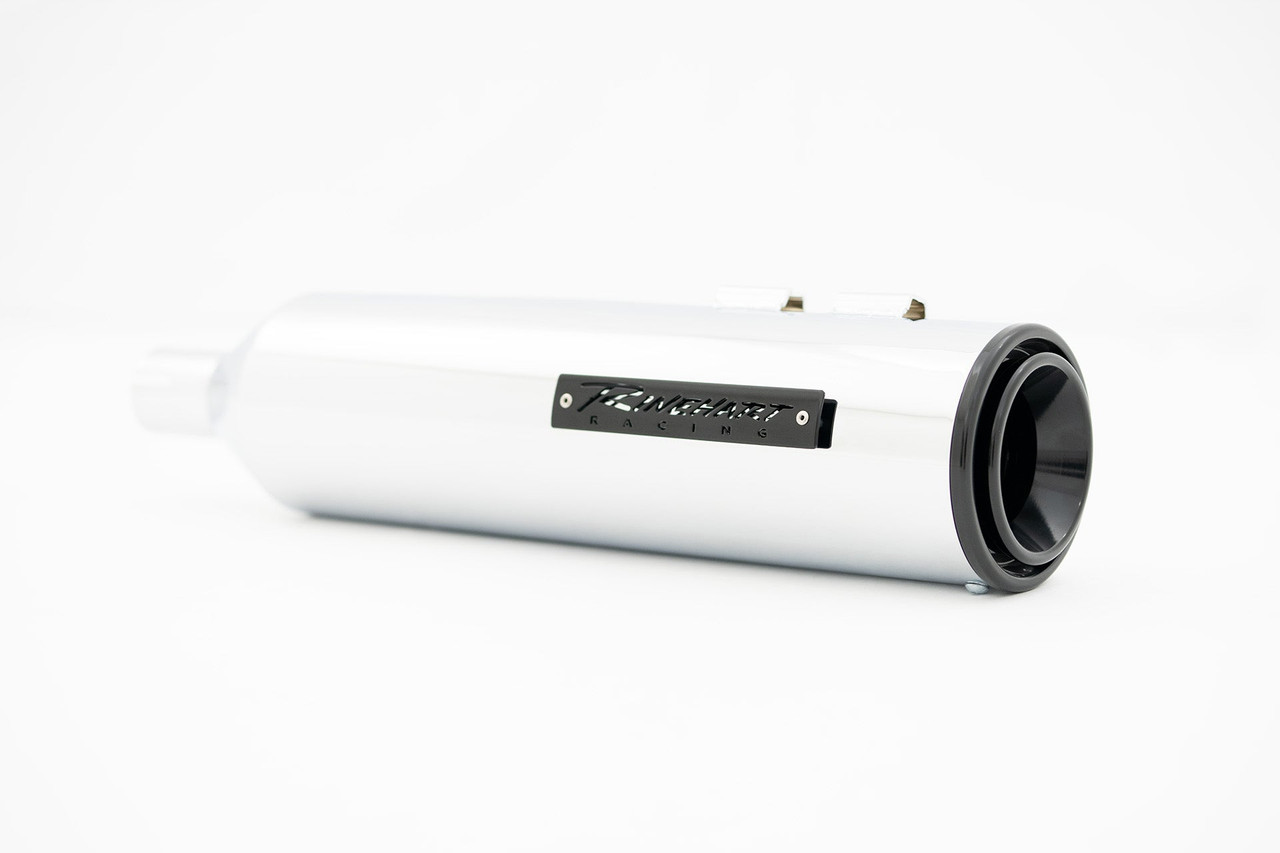 Rinehart Racing 500-1103 - 4.5" HP45 Slip-On Muffler For Harley Touring - Midnight
