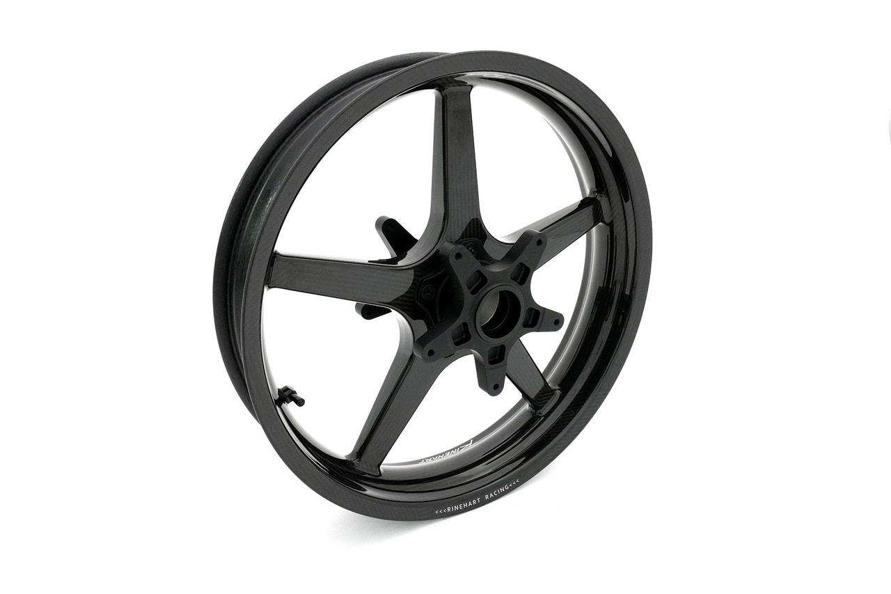 Rinehart Racing W10-3510 - Carbon Fiber Wheels - HD Touring 2014-Later / Twin Tek / Front 3.5"x21"