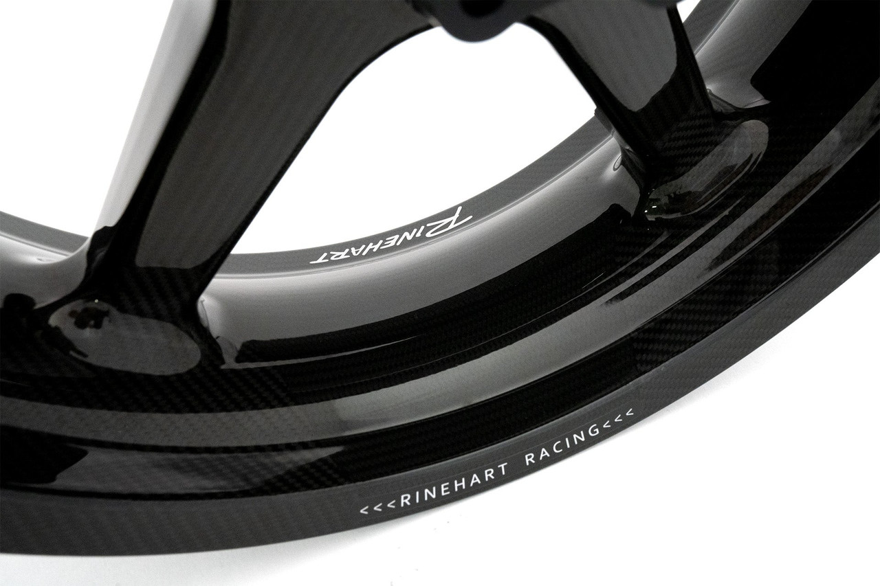 Rinehart Racing W10-3510 - Carbon Fiber Wheels - HD Touring 2014-Later / Twin Tek / Front 3.5"x21"