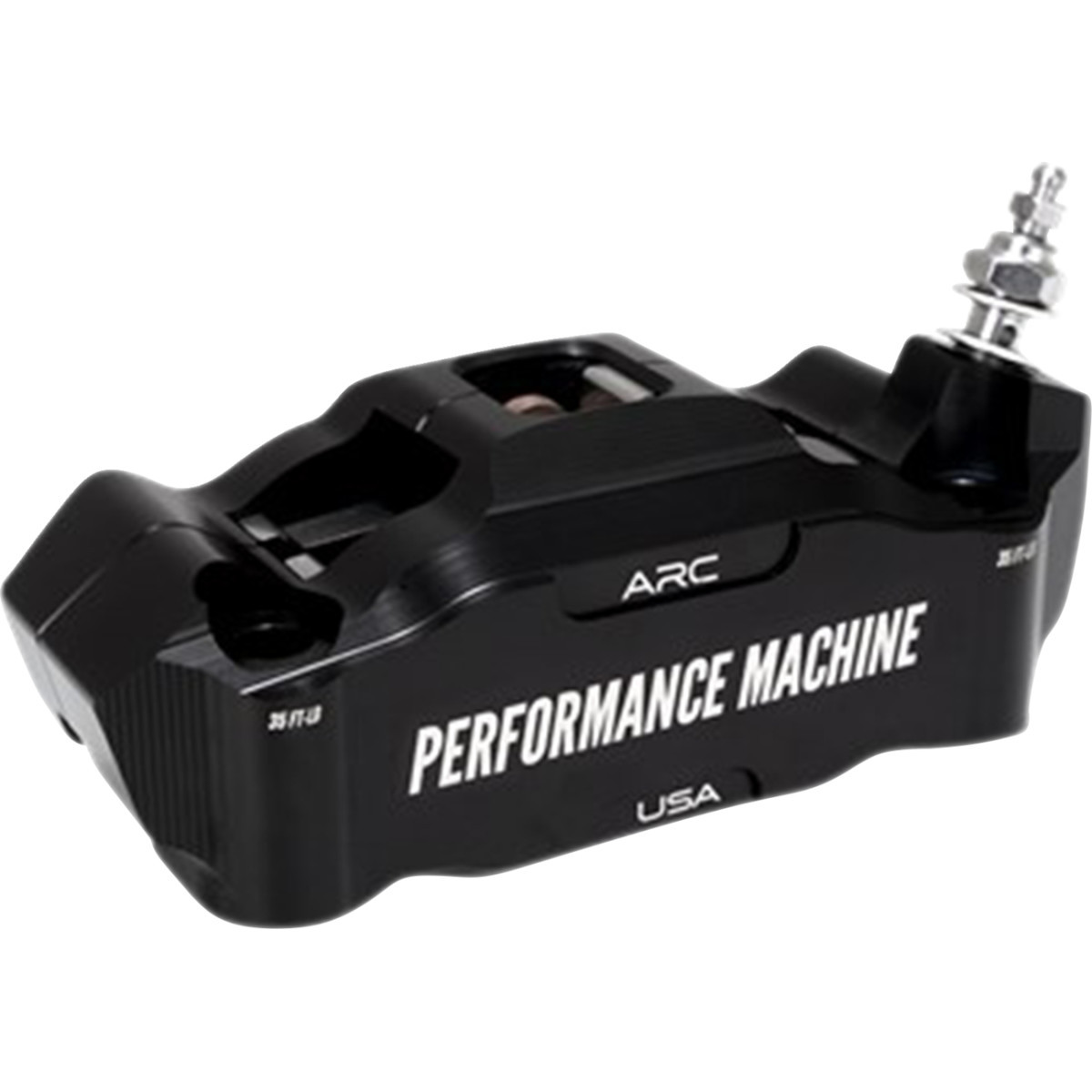 Performance Machine (PM) #0052-2426-MB - Radial Mount Caliper - Front Right - Black Anodized
