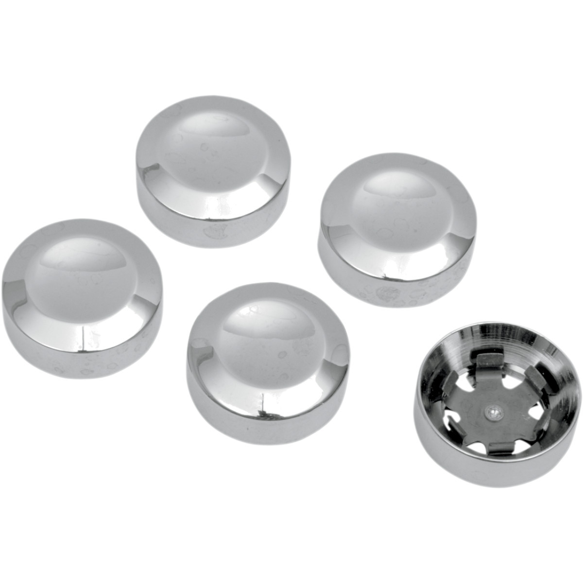 Drag Specialties - Rear Pulley Bolt Cover - Chrome