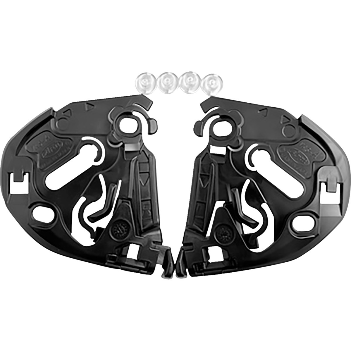Arai Helmets #021075 - VAS-A Base Plates - Black