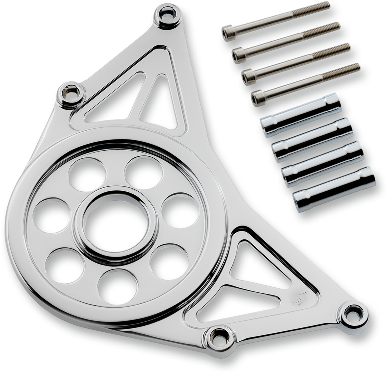 Pulley Cover - Chrome