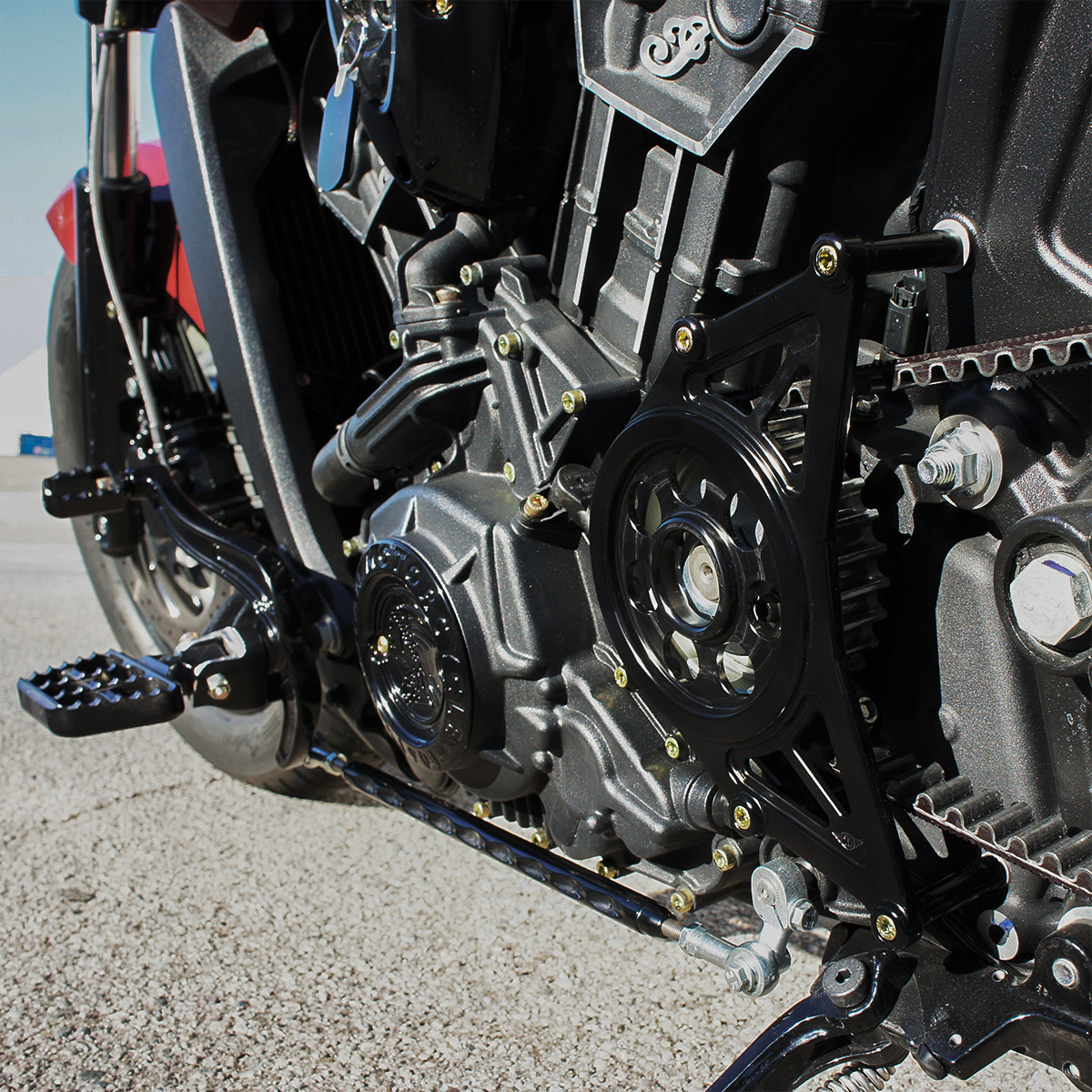 Joker Machine #30-800-1 - Pulley Cover - Black - Scout