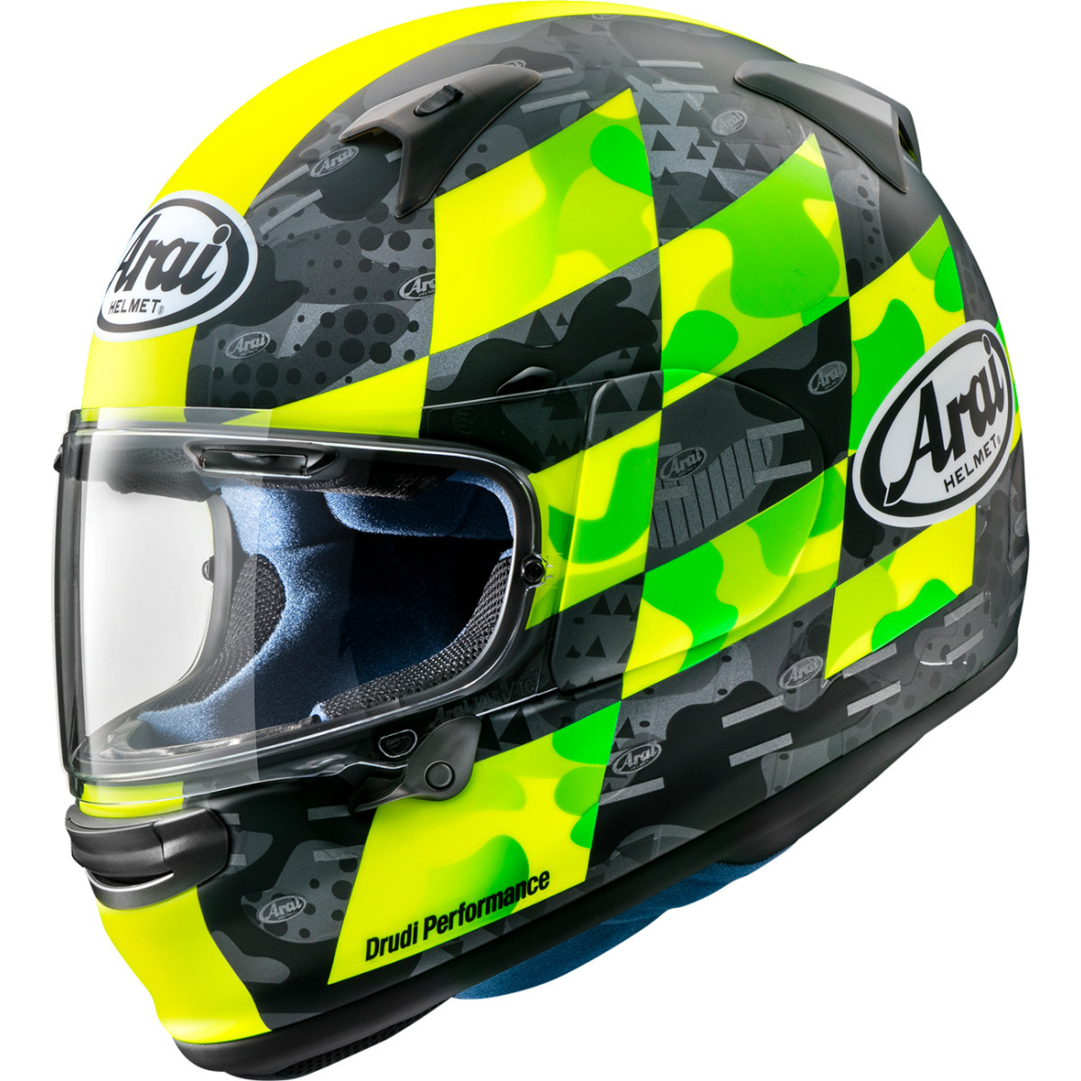 Arai Helmets #0101-17553 - Regent-X Helmet - Patch - Yellow - Medium