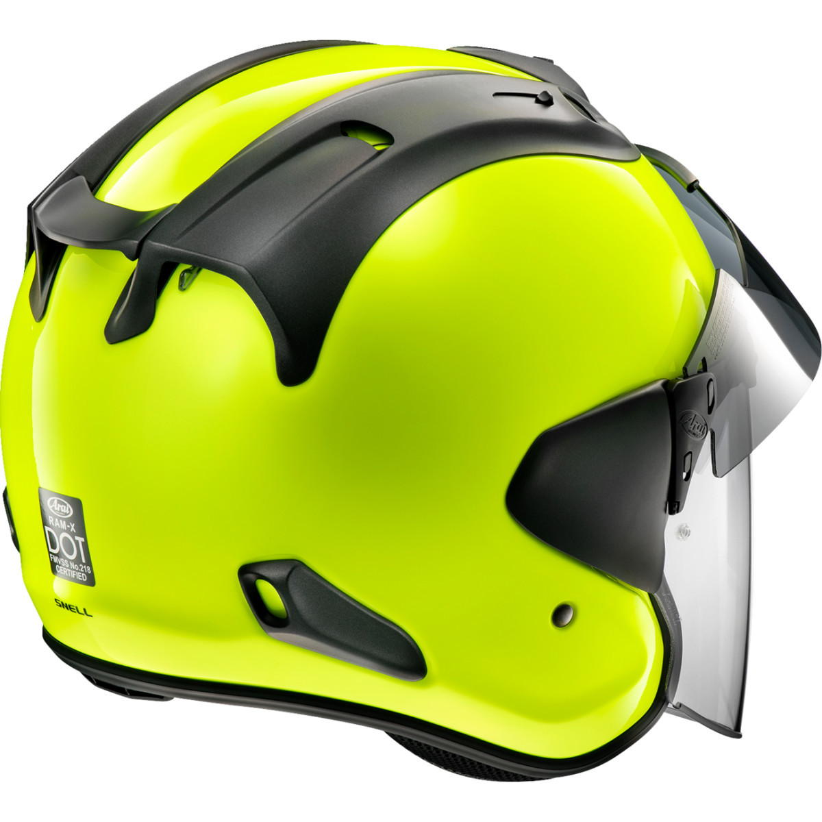 Arai Helmets #0104-3377 - Ram-X Helmet - Fluorescent Yellow - Small