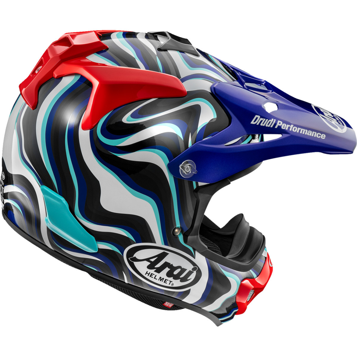 Arai Helmets #0110-8879 - VX-Pro4 Helmet - Stream - Blue - XL