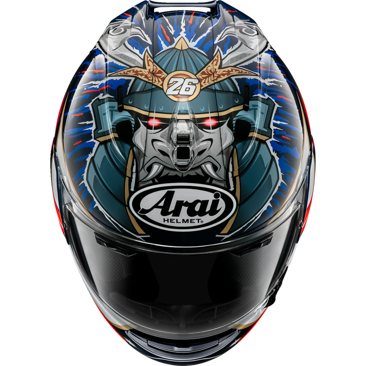 Arai Helmets #0101-17690 - Corsair-X Helmet - Dani Samurai-3 - Large