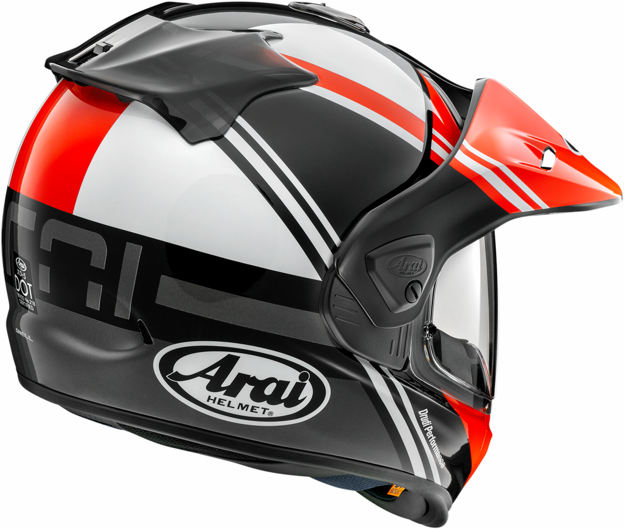 Arai Helmets #0140-0488 - XD-5 Helmet - Cosmic - Red - 2XL
