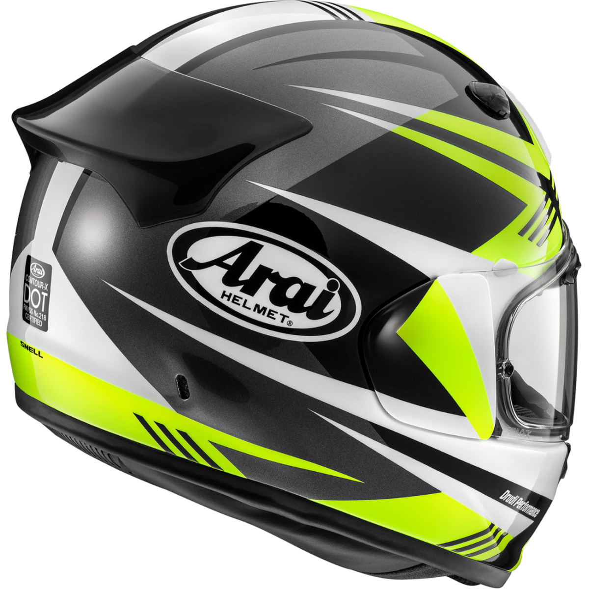 Arai Helmets #0101-18150 - Contour-X Helmet - Mark - Yellow - XL
