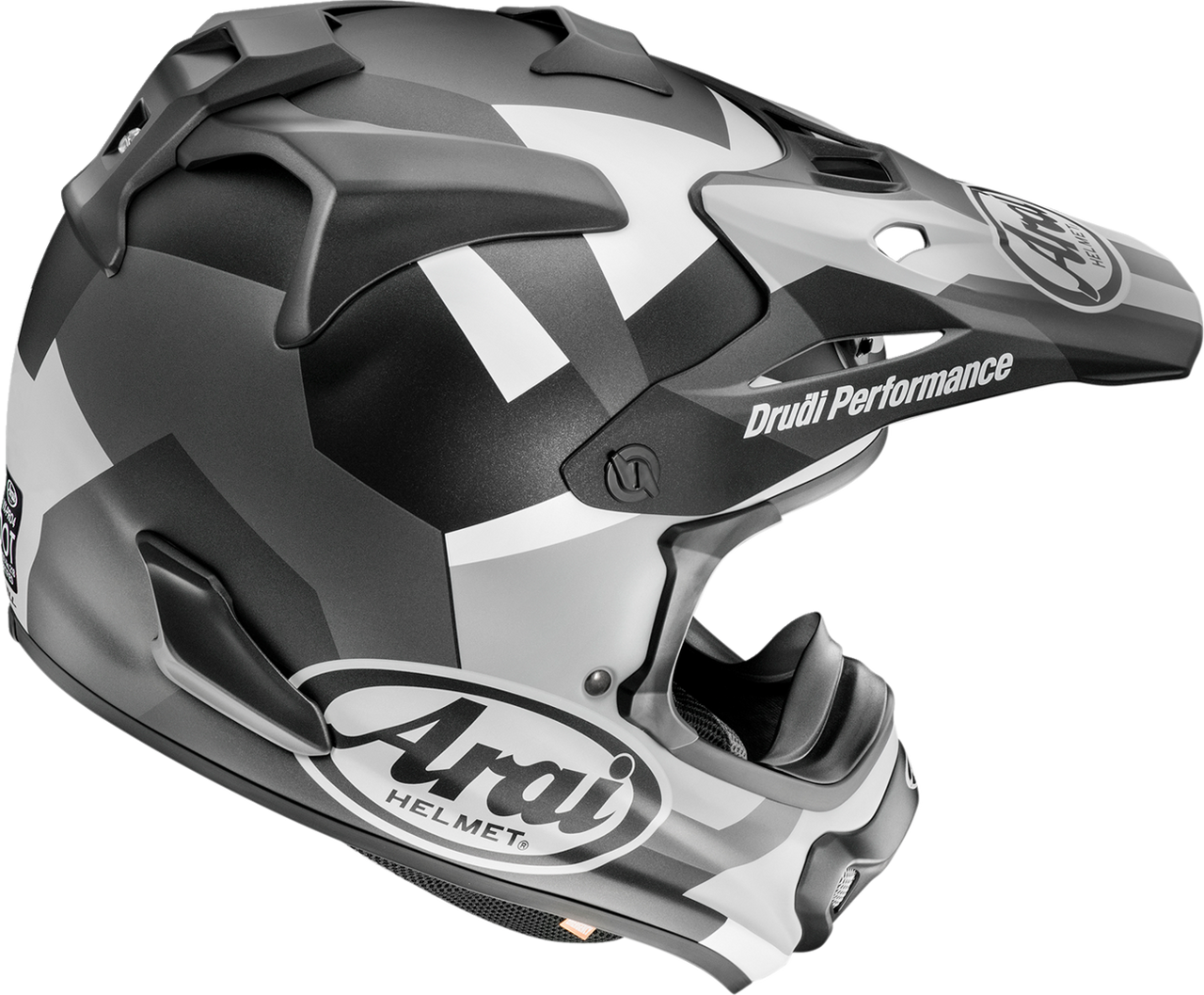 Arai Helmets #0110-8808 - VX-Pro4 Helmet - Block - Black Frost - Medium
