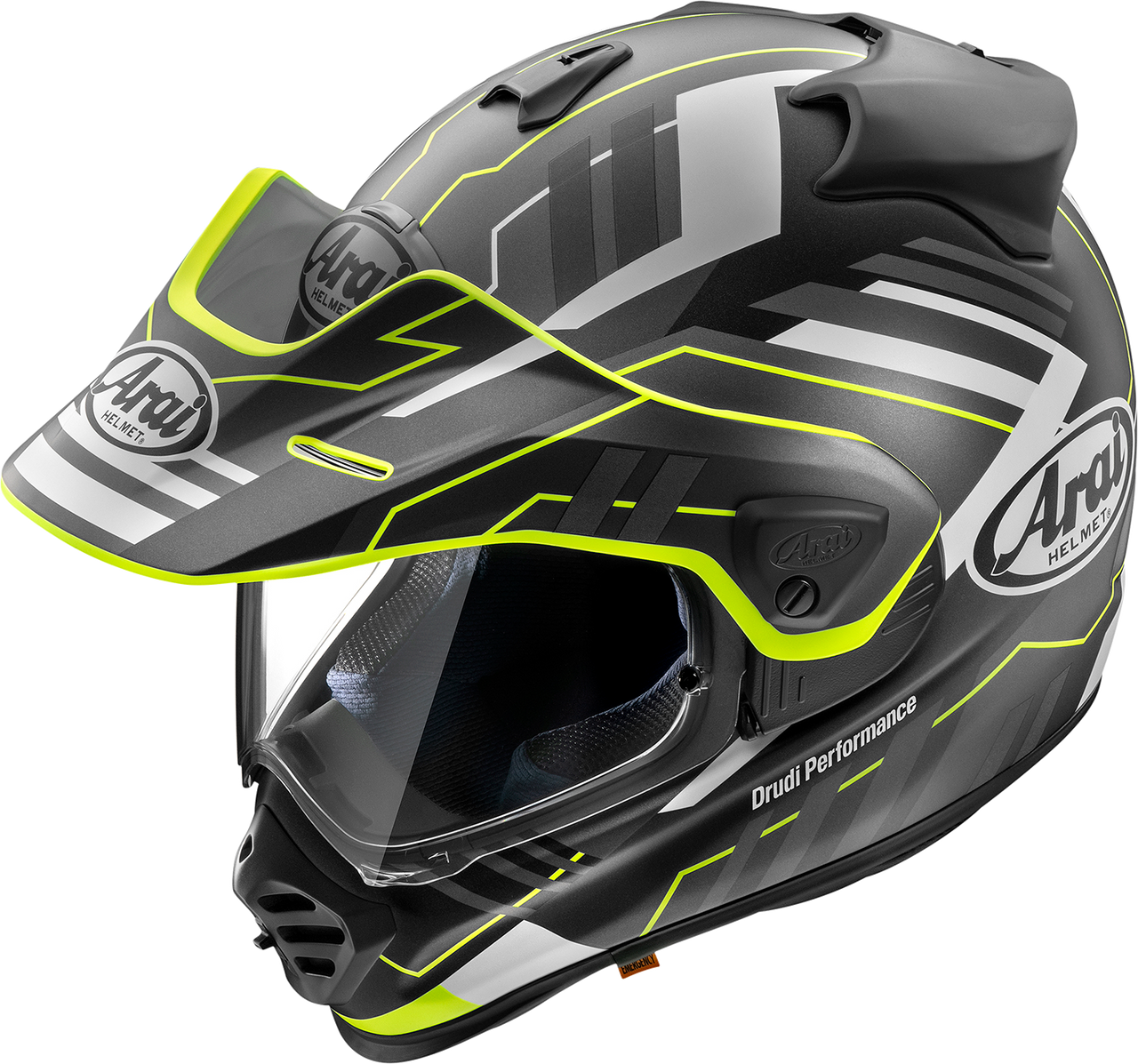Arai Helmets #0100-2640 - XD-5 Helmet - Trail - Yellow Frost - Large