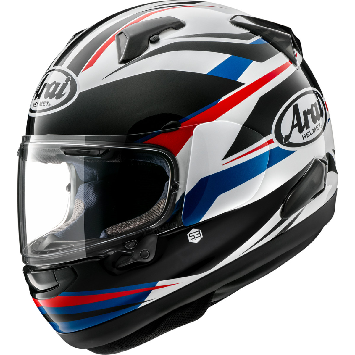 Arai Helmets #0101-17344 - Quantum-X Helmet - Ray - White - Large