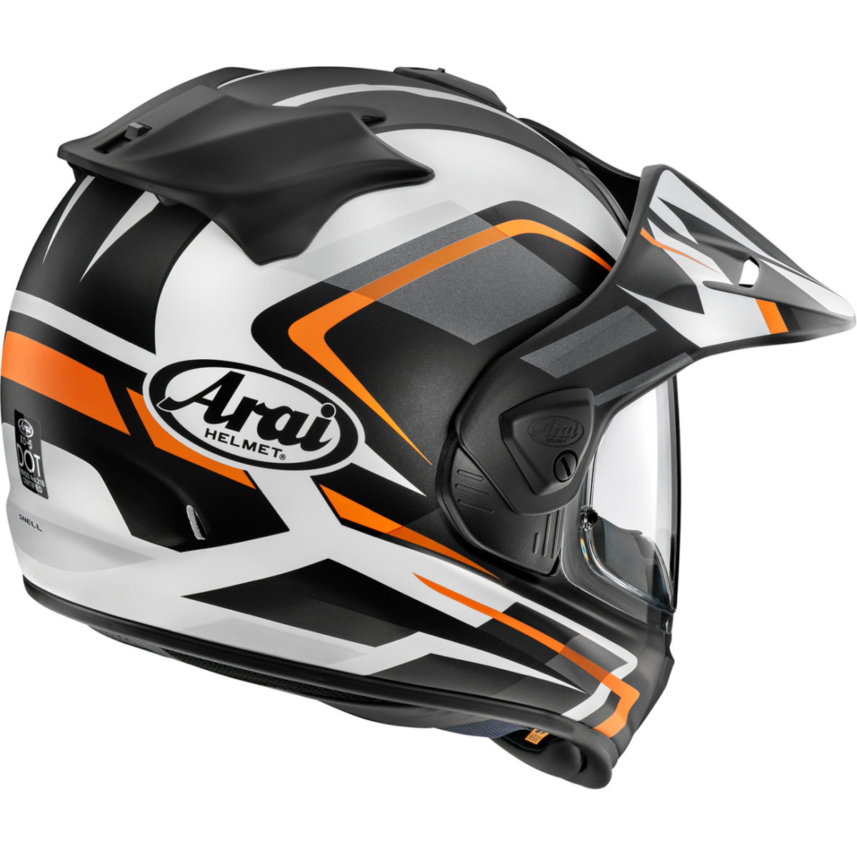 Arai Helmets #0140-0332 - XD-5 Helmet - Discovery - Orange Frost - XS