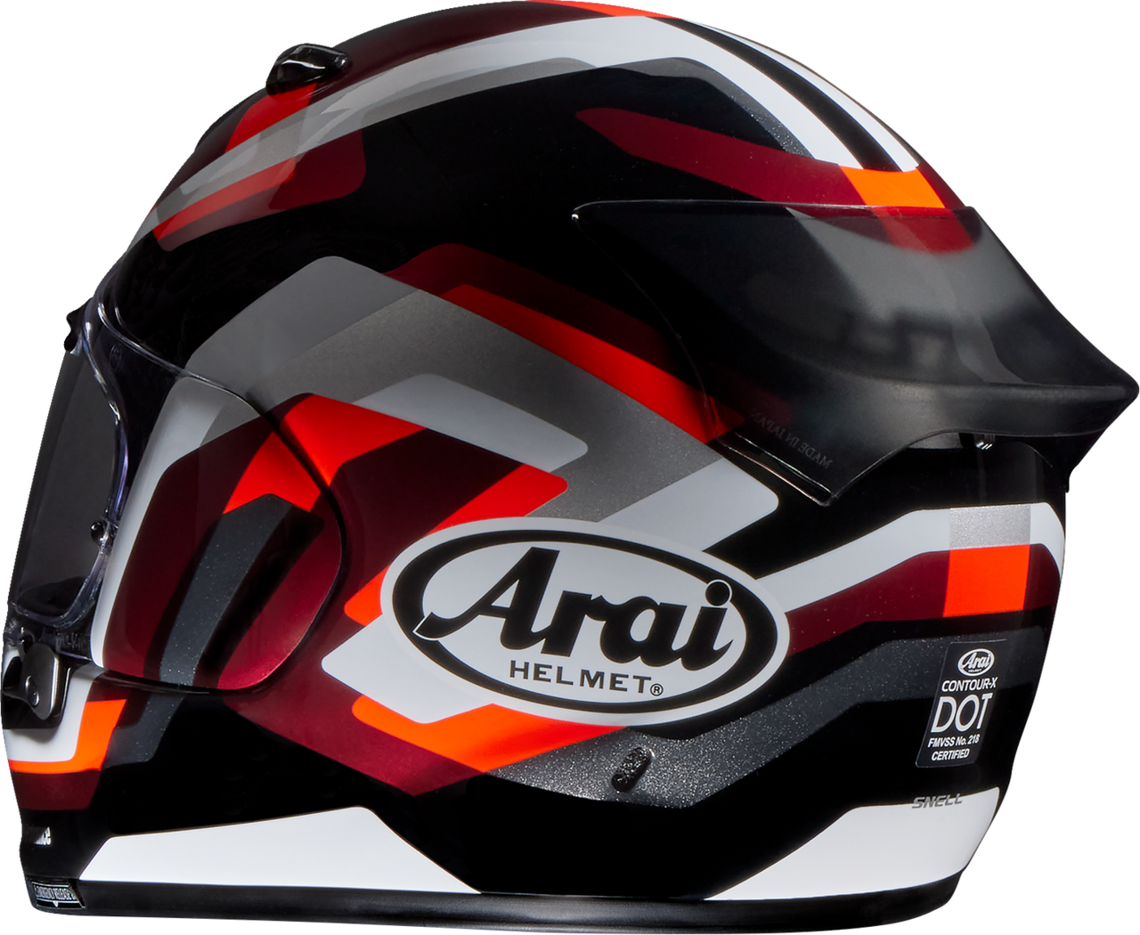 Arai Helmets #0101-16069 - Contour-X Helmet - Snake - Red - Medium